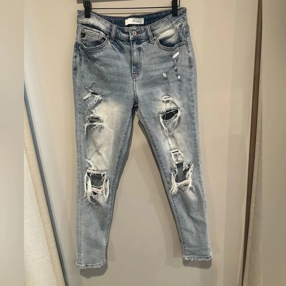 Kancan distressed Jeans size 5 - Picture 1 of 4